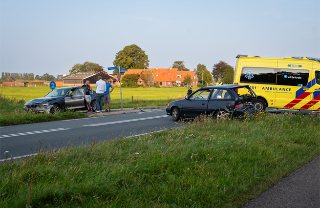 Kop-staartbotsing Terborgseweg Breedenbroek