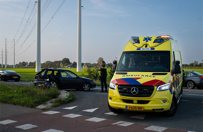 Kop-staartbotsing Terborgseweg Breedenbroek