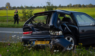 Kop-staartbotsing Terborgseweg Breedenbroek