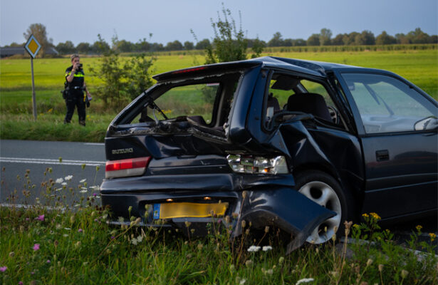 Kop-staartbotsing Terborgseweg Breedenbroek