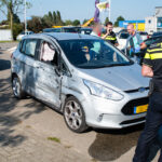 Aanrijding auto vs vrachtwagen Meniststraat Dinxperlo