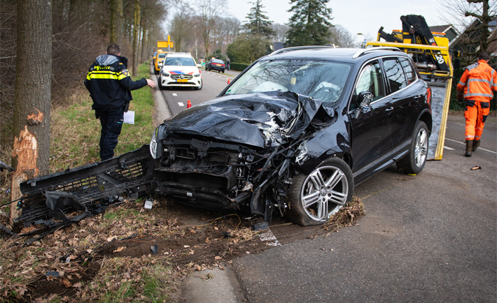 Eenzijdig ongeval Aaltenseweg Dinxperlo