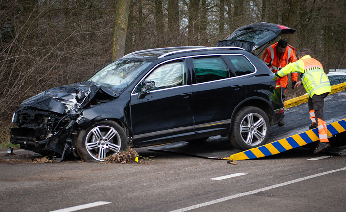 Eenzijdig ongeval Aaltenseweg Dinxperlo