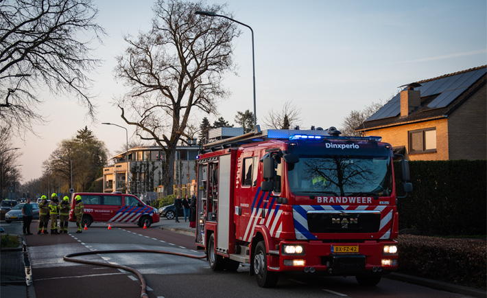 Brandweer Dinxperlo - Woningbrand Terborgseweg Dinxperlo