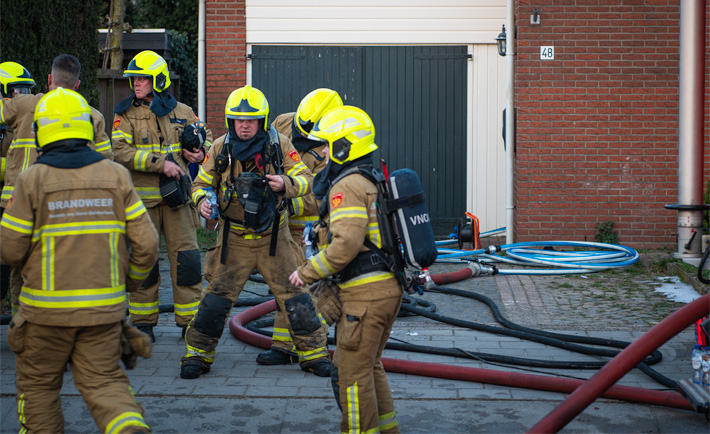 Brandweer Dinxperlo - Woningbrand Terborgseweg Dinxperlo